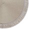 DII Stone Round Fringed Placemat Set of 6